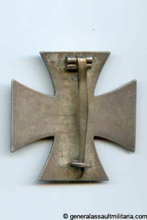 Iron cross first class - MM6 Fritz Zimmermann, Stuttgart