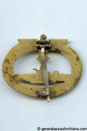 KM U-boat badge - C.E. Juncker, Berlin
