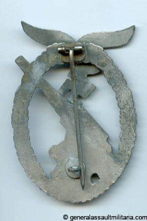 uftwaffe Flak badge - E.F. Wiedmann, Frankfurt