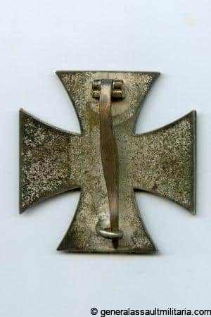 Iron cross first class - L/11 Wilhelm Deumer, Lüdenscheid
