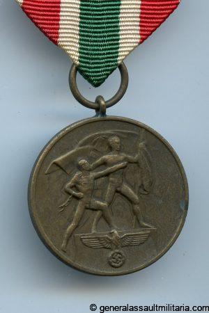 The return of Memel commemorative medal – Type 7 ‘unkown maker’