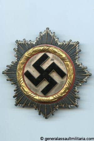 German cross in gold - C.F. Zimmermann, Pforzheim