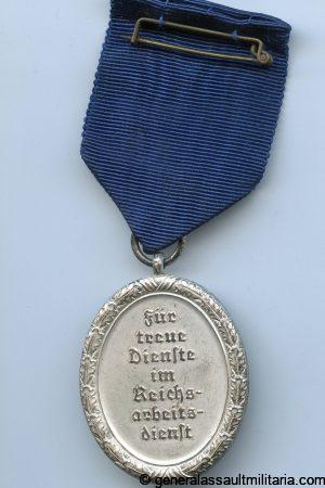 RAD 12 year service medal for men