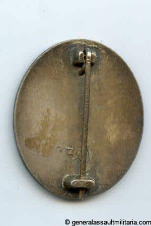 Wound badge in silver - Hauptmünzamt, Wien