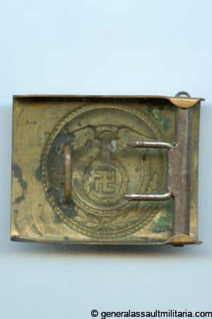 SA Buckle - 'Static Swastika' variant