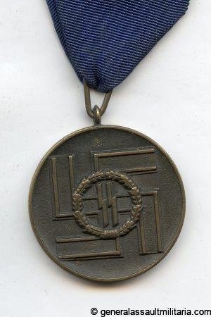 SS 8 year loyal service medal - Type 2