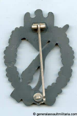 Infantry assault badge in silver - L/56 Funke & Brünninghaus, Lüdenscheid