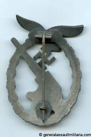 Luftwaffe Flak badge - Friedrich Linden, Lüdenscheid