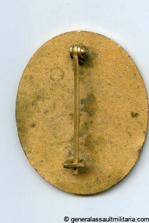 Wound badge in gold - Deschler & Söhn, München