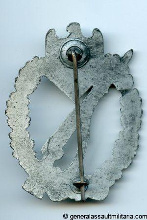 Infantry assault badge in silver - Josef Bergs & Co, Gablonz