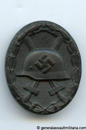 Wound badge in black - Chaos pebbling variant
