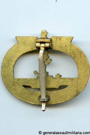 U-boat badge - Schwerin, Berlin