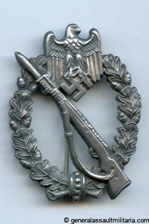 Infantry assault badge in silver - Grossmann & Co, Wien