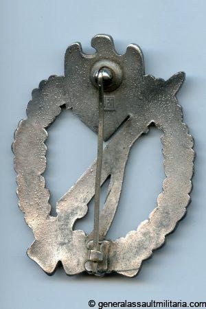 Infantry assault badge in silver - Josef Felix & Söhne, Gablonz