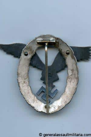 Luftwaffe pilots badge - Assmann & Söhne, Lüdenscheid