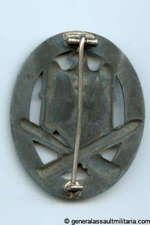General assault badge - Wilhelm Hobacher, Wien