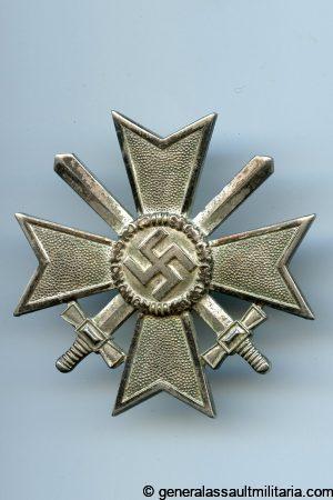 War merit cross 1st class with swords - Klein & Quenzer, Idar Oberstein
