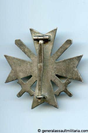 War merit cross 1st class with swords - Klein & Quenzer, Idar Oberstein