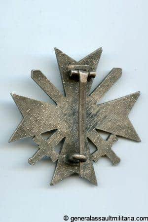 War merit cross with swords first class - L/52 C.F. Zimmermann, Pforzheim