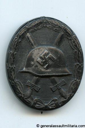 Wound badge in black - MM81 Overhoff & Cie, Lüdenscheid
