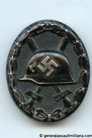 Wound badge in black - MM4 Steinhauer & Lück, Lüdenscheid
