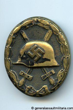 Wound badge in black - Unknown maker