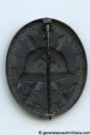 Wound badge in black - MM81 Overhoff & Cie, Lüdenscheid