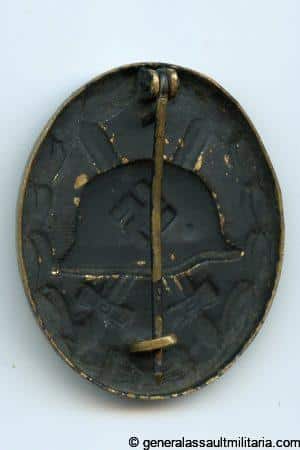 Wound badge in black - Steinhauer & Lück, Lüdenscheid