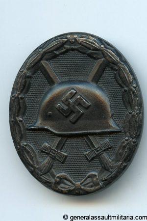 Wound badge in black - L/54 Schauerte & Höhfeld, Lüdenscheid