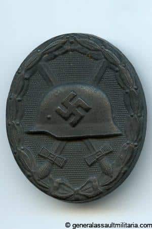 Wound badge in black - L/13 Paul Meybauer, Berlin