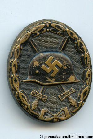 Wound badge in black - Steinhauer & Lück, Lüdenscheid
