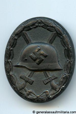 Wound badge in black - MM3 Wilhelm Deumer, Lüdenscheid