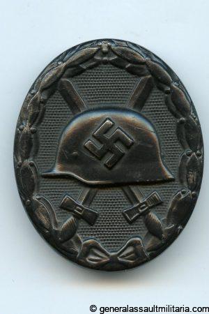 Wound badge in black - L/21 Förster & Barth, Pforzheim