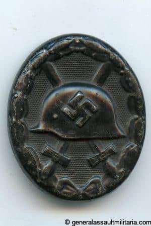 Wound badge in black - MM88 Werner Redo, Saarlautern