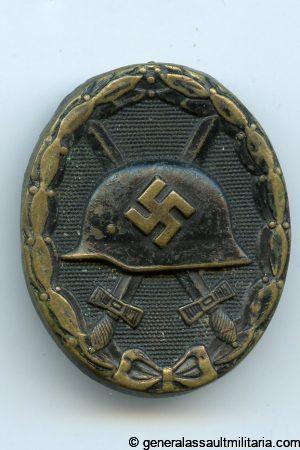 Wound badge in black - L/11 Wilhelm Deumer, Lüdenscheid