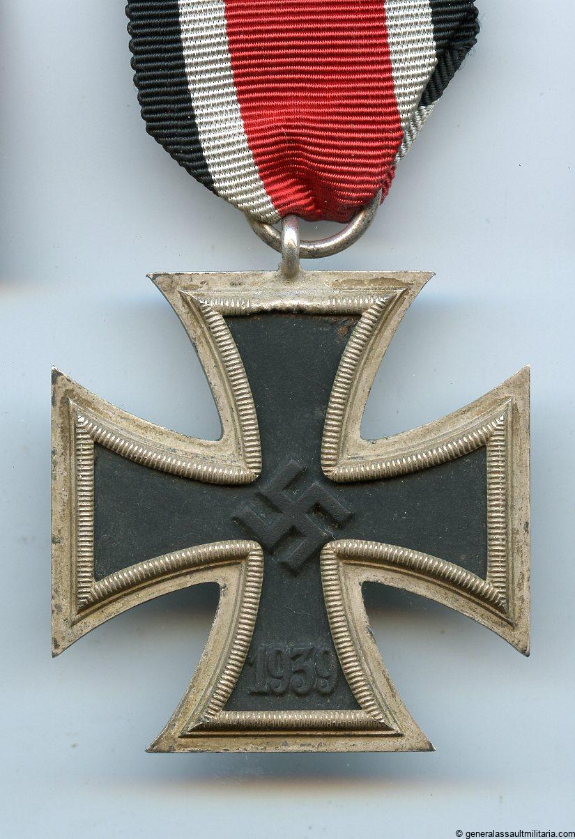 Iron cross second class MM122 J.J. Stahl, Strassburg