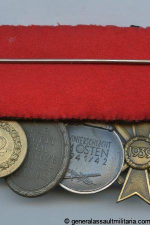 6-piece medal bar WW2