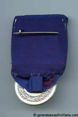 4 year Heer surface medal single mounted