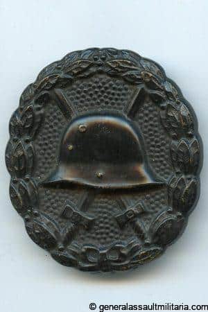 Wound badge in black 1918 - Unknown maker