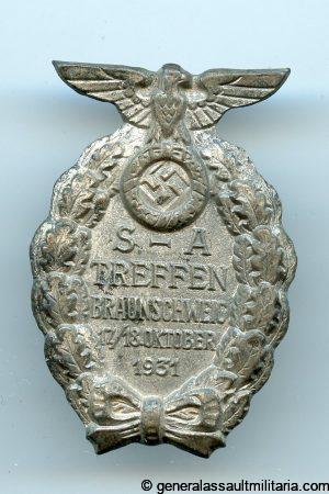 SA Braunschweig 1931 - RZM M1/63 Steinhauer & Lück, Lüdenscheid