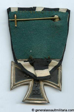 Iron cross second class 1914 single mounted - unknown maker