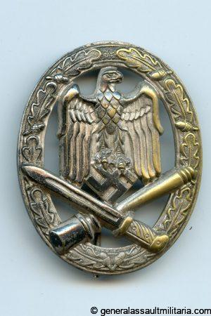 General assault badge - Otto Schickle, Pforzheim