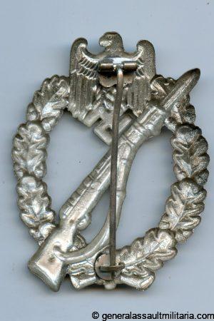 Infantry assault badge in silver - Petz & Lorenz, Unterreichenbach