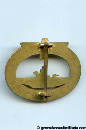 Kriegsmarine U-boot badge - C.E. Juncker, Berlin
