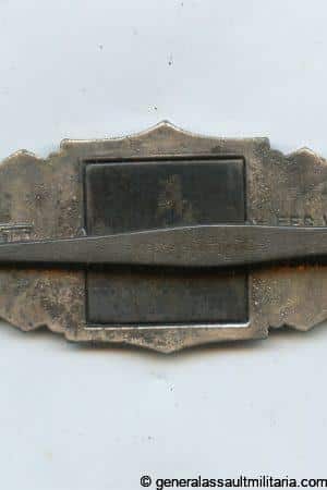 Close combat clasp in silver - Josef Felix & Söhne, Gablonz