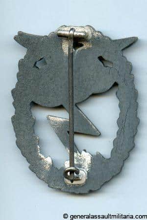 Luftwaffe ground assault badge - Gustav Brehmer, Markneukirchen