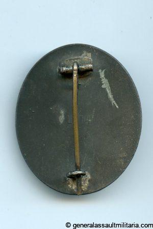 Wound badge in silver - L/14 Friderich Orth, Wien