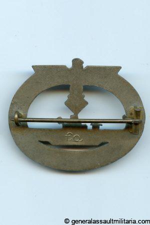 Kriegsmarine U-boat badge - Friedrich Orth, Wien