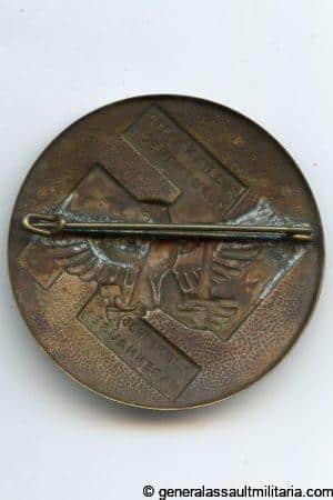 Hitler Youth Bann 312 Babenhausen meeting badge