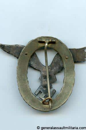 Luftwaffe pilots badge - C.E. Juncker, Berlin